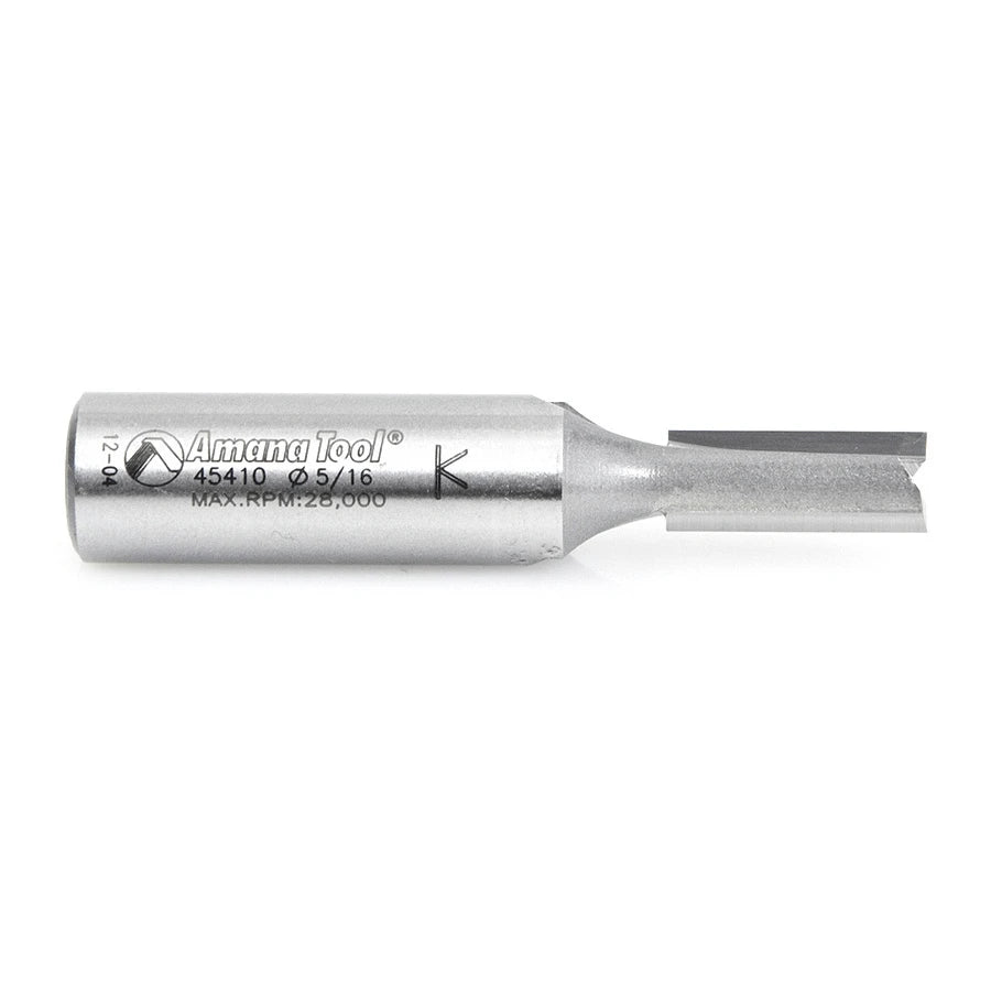 Amana Tool - 45410 - 2 FLUTE 5/16 DIA. 1/2 SHANK