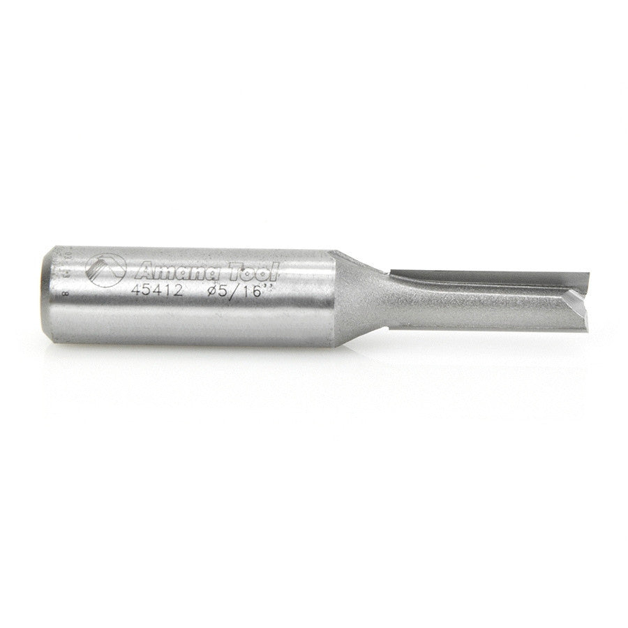 Amana Tool - 45412 - 2 FLUTE 5/16 DIA  1/2 SHANK