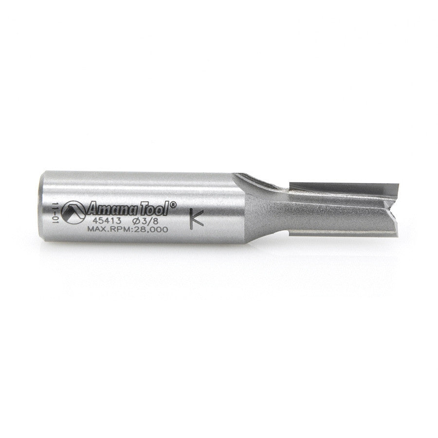 Amana Tool - 45413 - 2 FLUTE 3/8  DIA  1/2 SHANK