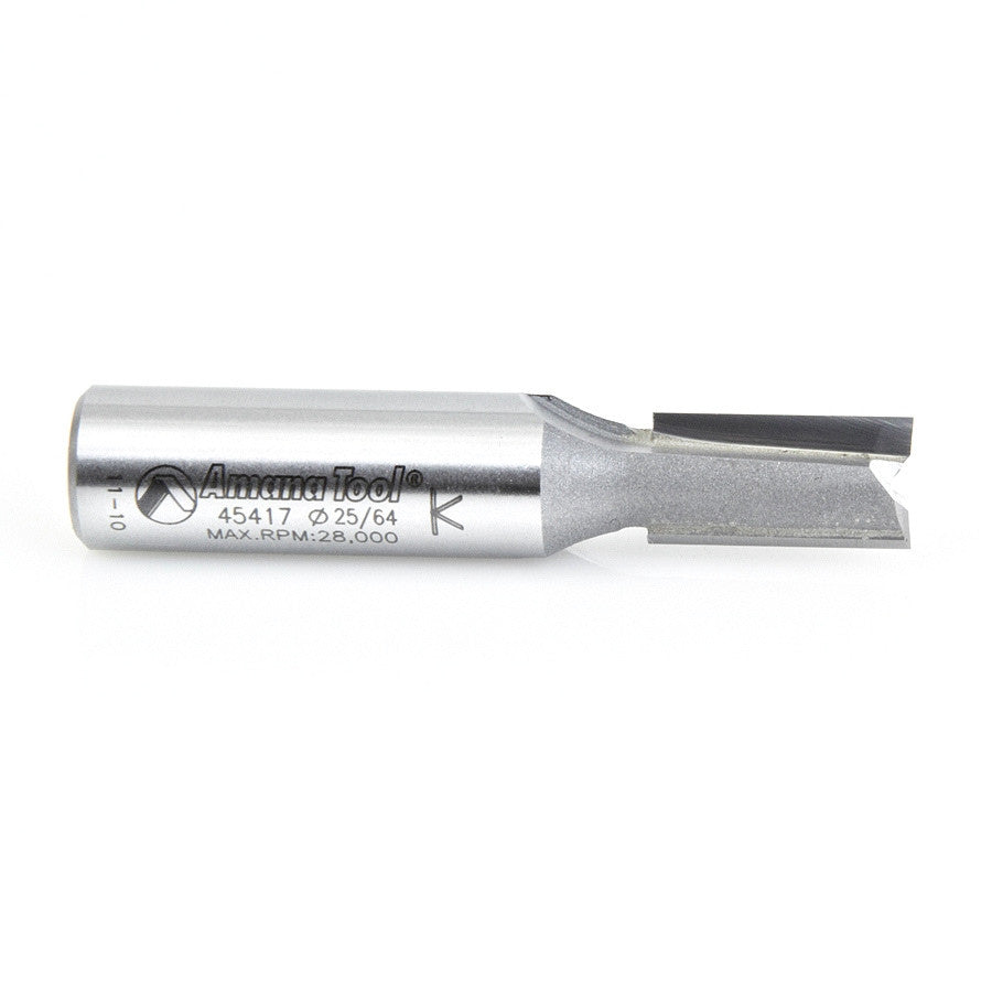 Amana Tool - 45417 - 2 FLUTE  10MM DIA. 1/2 SHANK