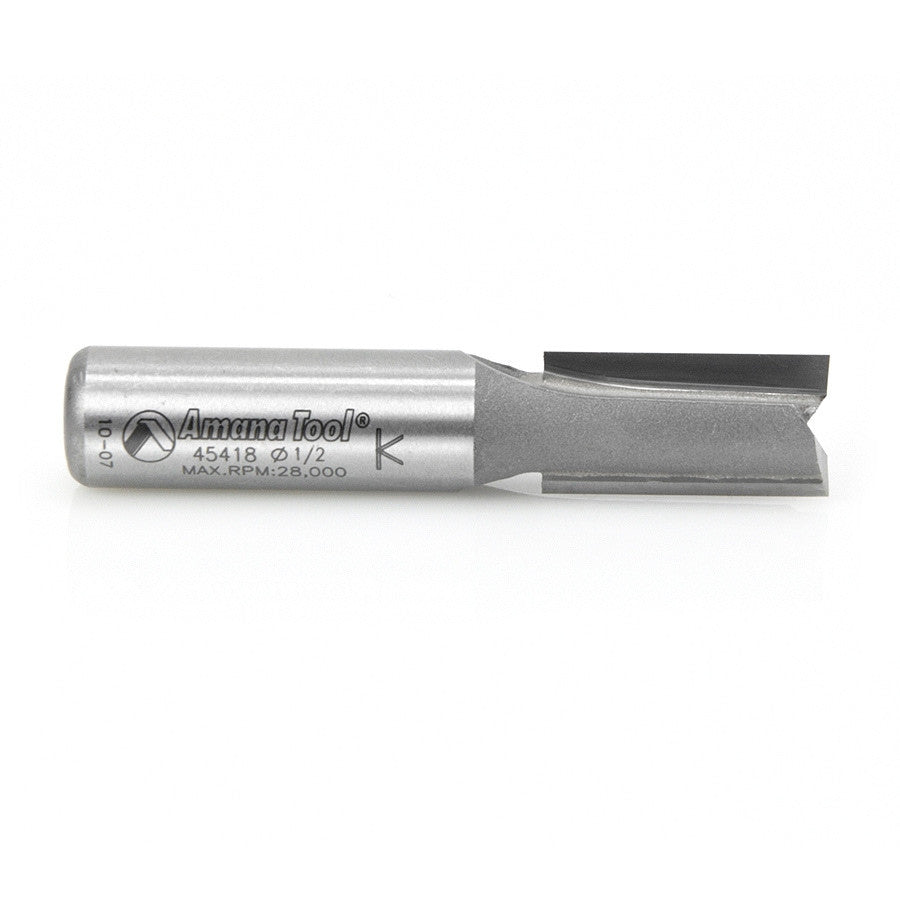 Amana Tool - 45418 - 2 FLUTE 1/2  DIA  1/2 SHANK