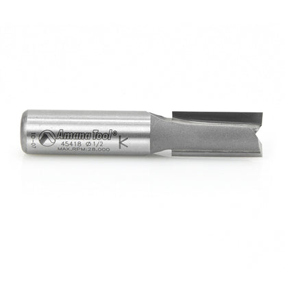 Amana Tool - 45418 - 2 FLUTE 1/2  DIA  1/2 SHANK