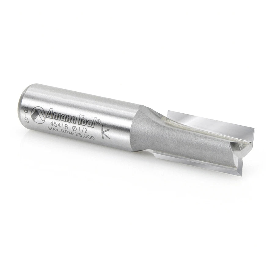 Amana Tool - 45418 - 2 FLUTE 1/2  DIA  1/2 SHANK