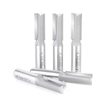 Amana Tool - 45420-5 - 5 PC 2 FL 1/2"DIAx1/2 SHK