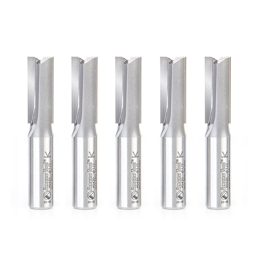 Amana Tool - 45420-5 - 5 PC 2 FL 1/2"DIAx1/2 SHK