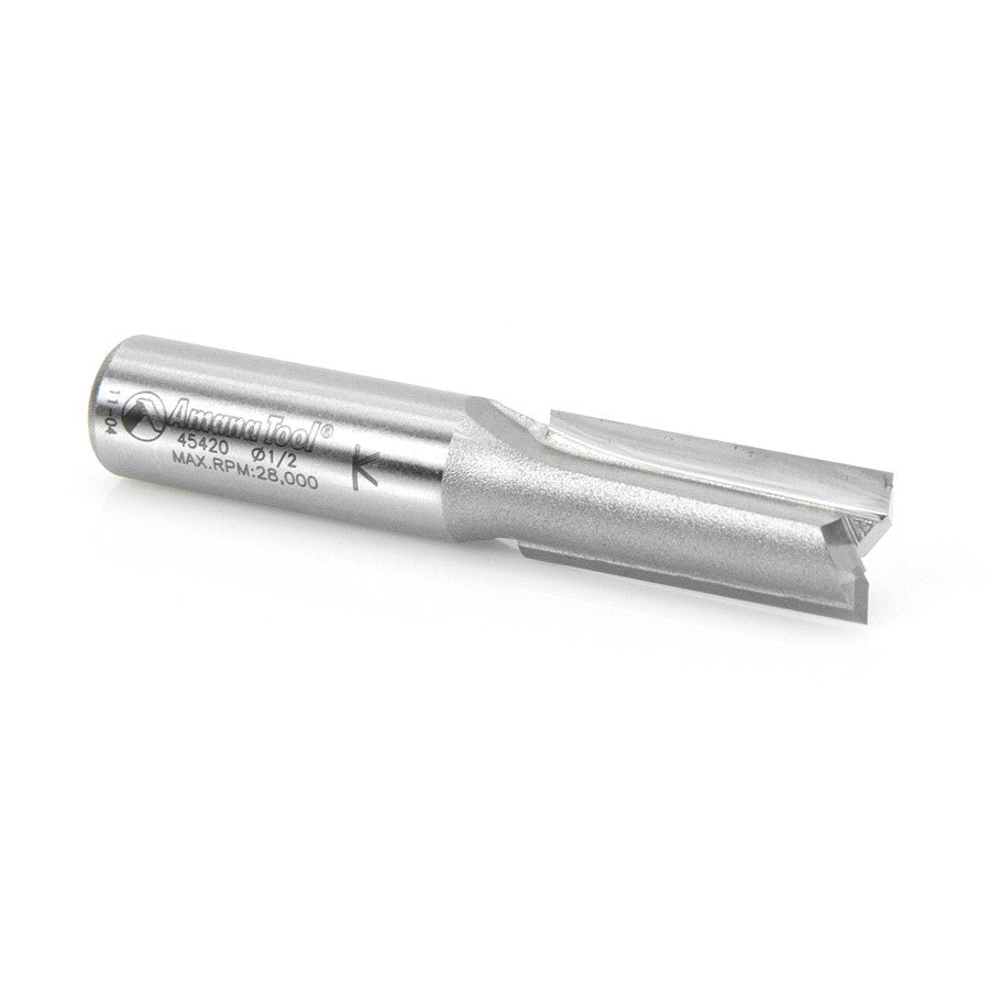 Amana Tool - 45420 - 2 FLUTE 1/2  DIA  1/2 SHANK