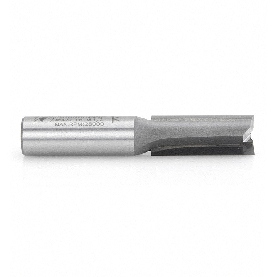 Amana Tool - 45420-LH - 2 FLUTE 1/2 DIA. 1/2 SHANK L/H
