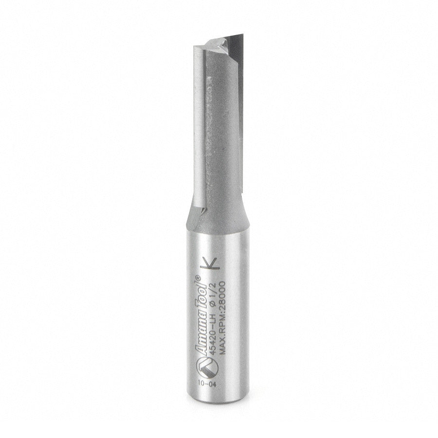 Amana Tool - 45420-LH - 2 FLUTE 1/2 DIA. 1/2 SHANK L/H