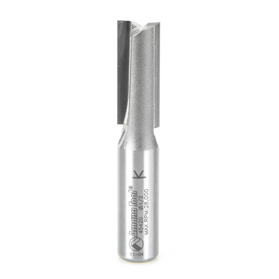 Amana Tool - 45420 - 2 FLUTE 1/2  DIA  1/2 SHANK