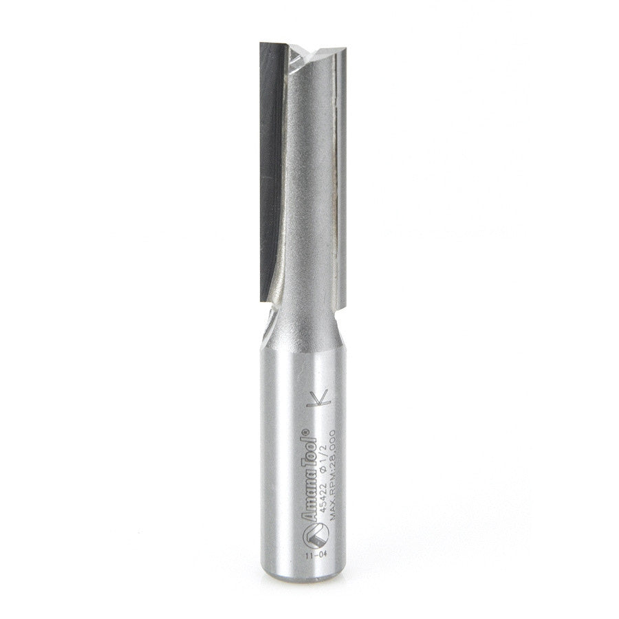 Amana Tool - 45422 - 2 FLUTE 1/2  DIA  1/2 SHANK