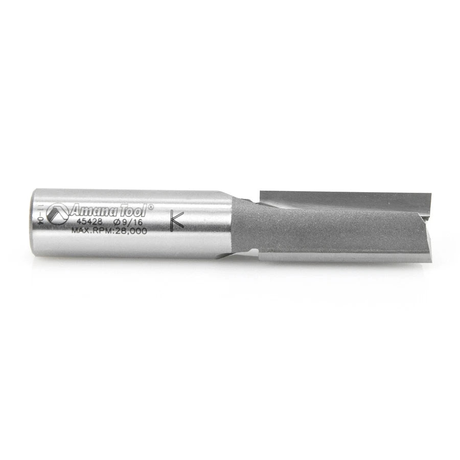 Amana Tool - 45428 - 2 FLUTE 9/16 DIA  1/2 SHANK