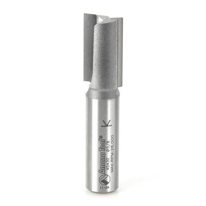 Amana Tool - 45430 - 2 FLUTE 5/8  DIA  1/2 SHANK