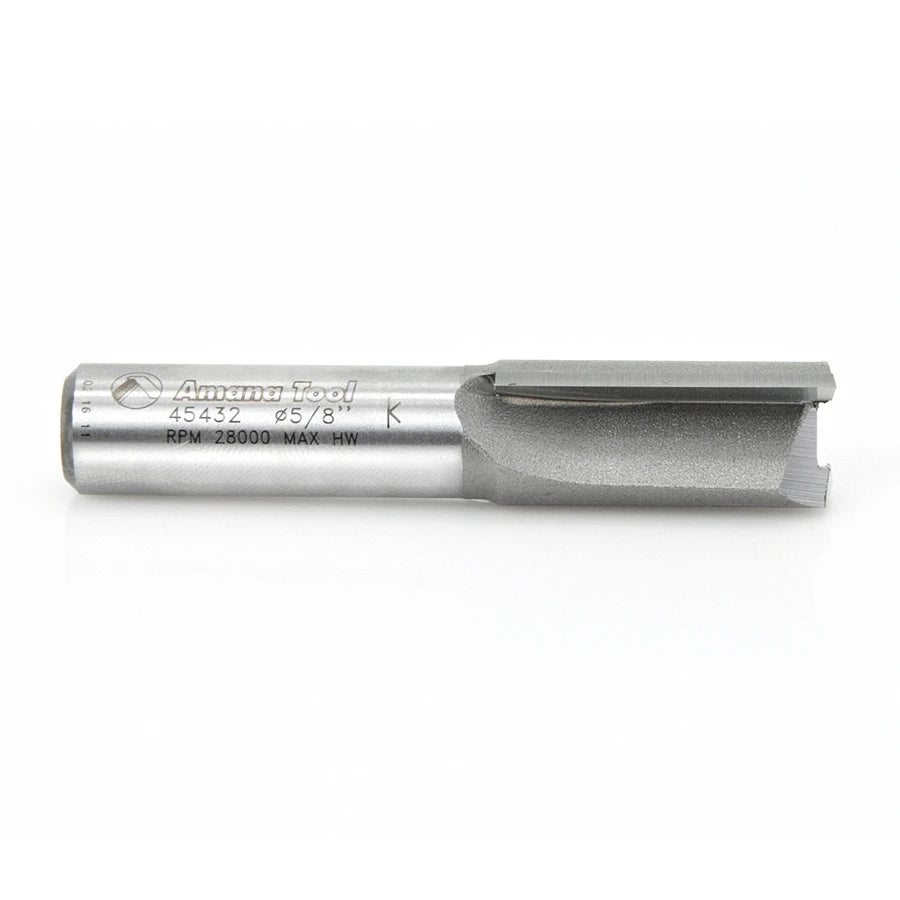 Amana Tool - 45432 - 2 FLUTE 5/8  DIA  1/2 SHANK