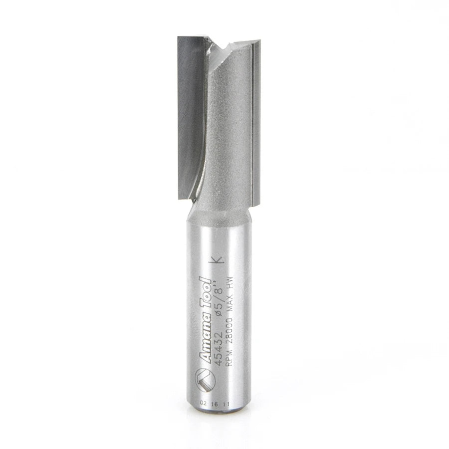 Amana Tool - 45432 - 2 FLUTE 5/8  DIA  1/2 SHANK