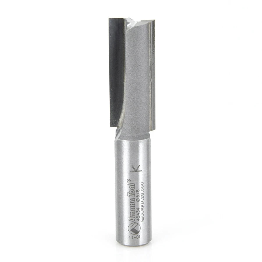 Amana Tool - 45434 - 2 FLUTE 5/8  DIA  1/2 SHANK