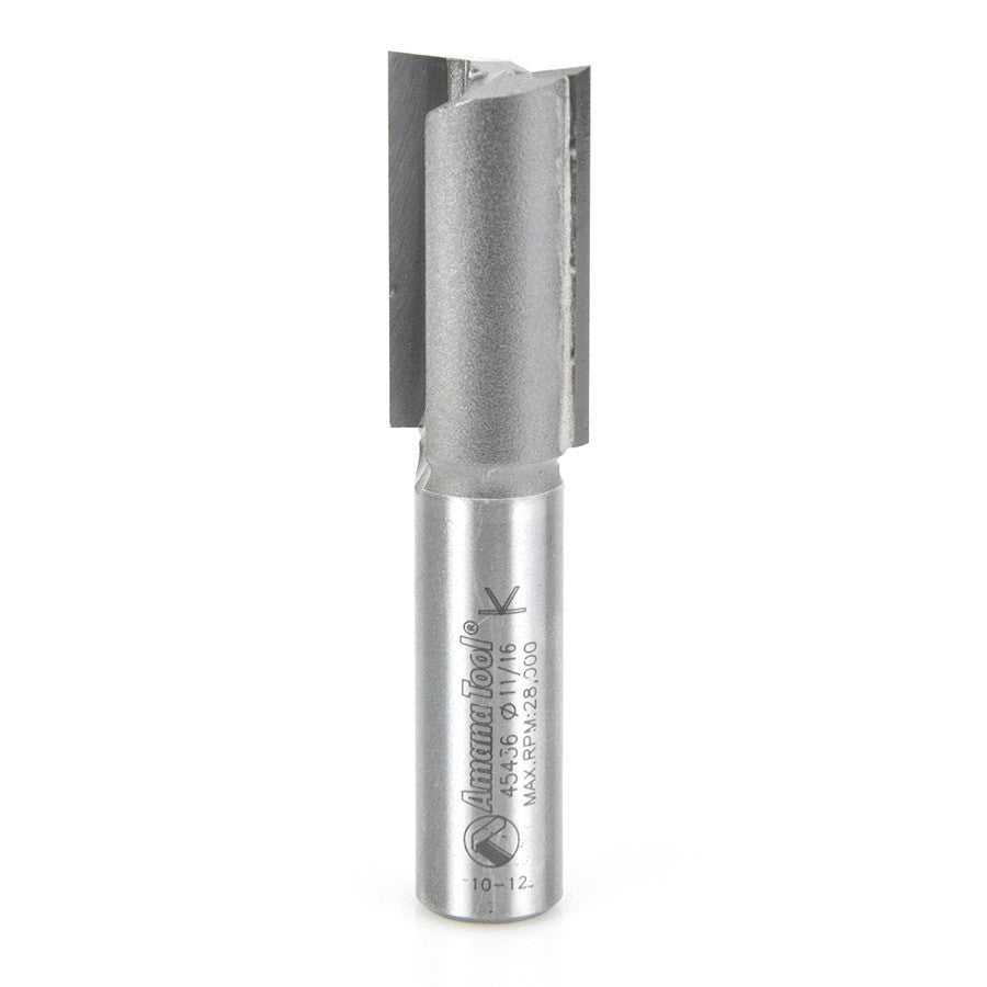 Amana Tool - 45436 - 2 FLUTE 11/16 DIA  1/2 SHANK