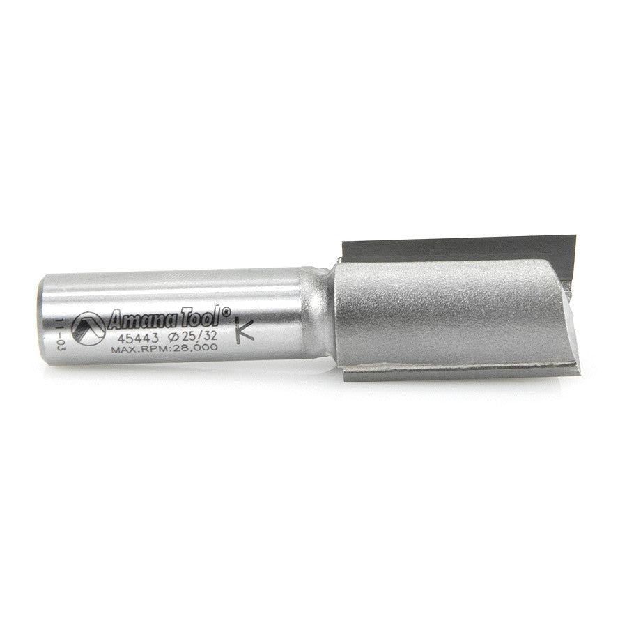 Amana Tool - 45443 - 2 FLUTE 25/32 DIA 1/2 SHANK