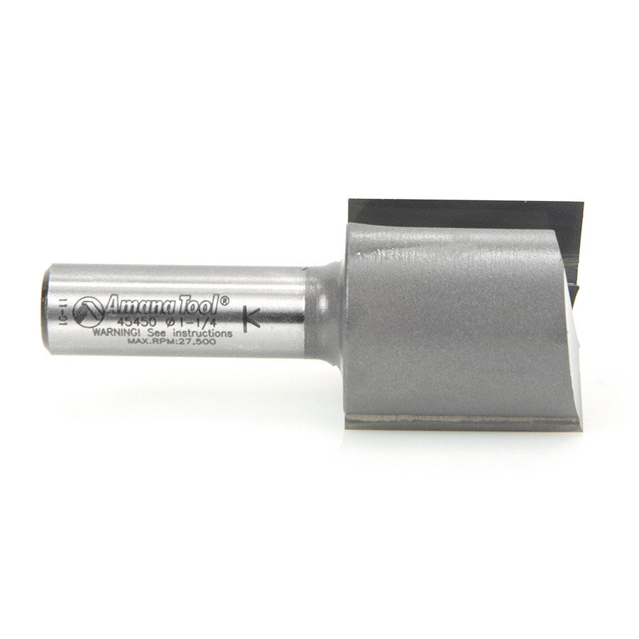 Amana Tool - 45450 - 2 FLUTE 1-1/4 DIA. 1/2 SHANK
