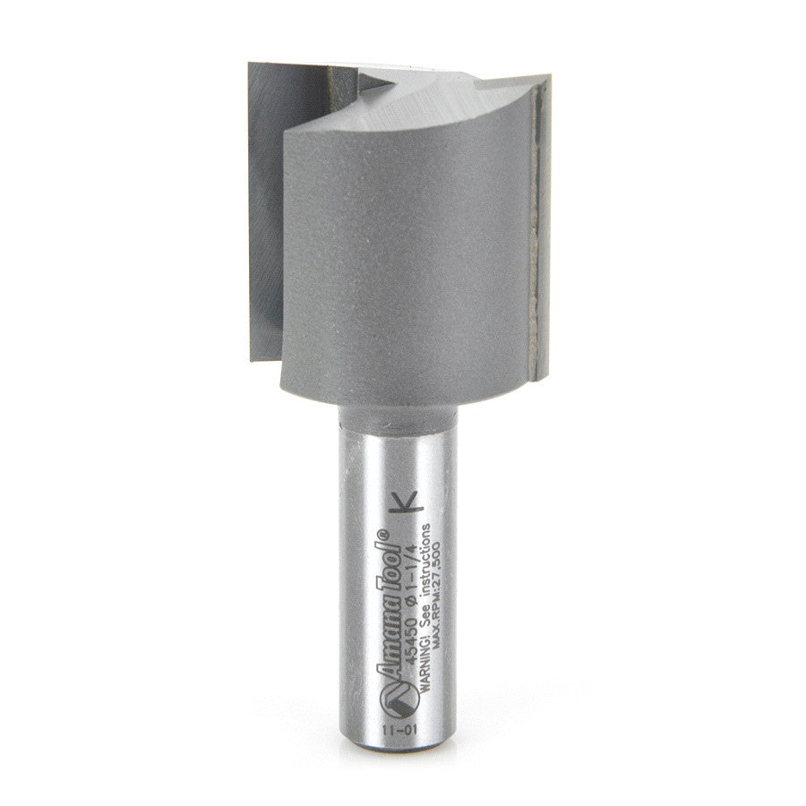 Amana Tool - 45450 - 2 FLUTE 1-1/4 DIA. 1/2 SHANK