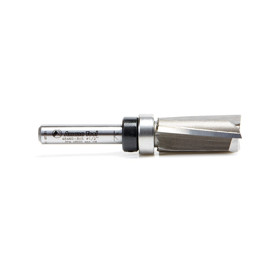 Amana Tool - 45460-3US - PLUNGE 1/2 DIA UPPER BB 1/4SHK