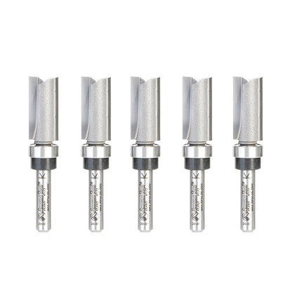Amana Tool - 45460-5 - 5 PC PLUNGE 1/2 DIA X1/4 SHANK