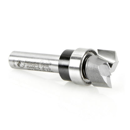 Amana Tool - 45460-S - PLUNGE 1/2" DIA. W/BBx 1/4"SHK