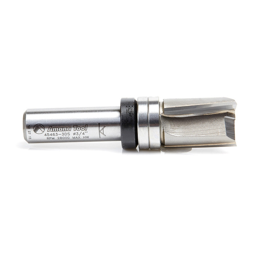 Amana Tool - 45463-3DS - PLUNGE 3/4 DIA UPPER BB 1/2SHK