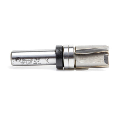Amana Tool - 45463-3DS - PLUNGE 3/4 DIA UPPER BB 1/2SHK