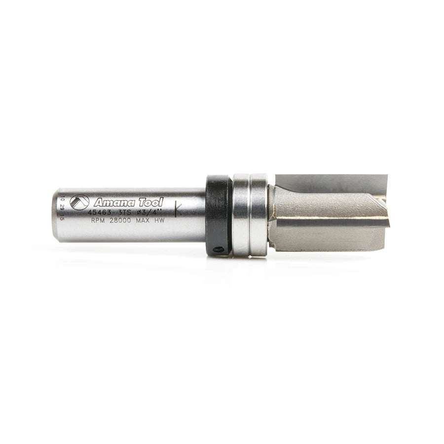 Amana Tool - 45463-3TS - PLUNGE 3/4 DIA UPPER BB 1/2SHK