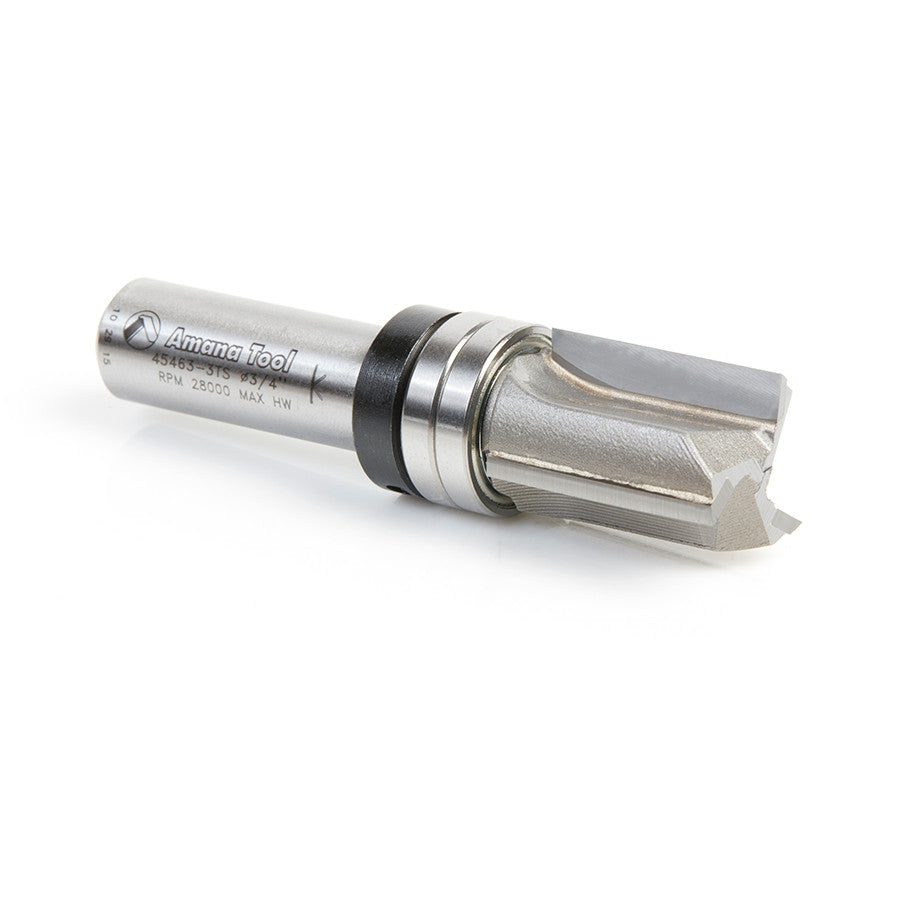 Amana Tool - 45463-3TS - PLUNGE 3/4 DIA UPPER BB 1/2SHK