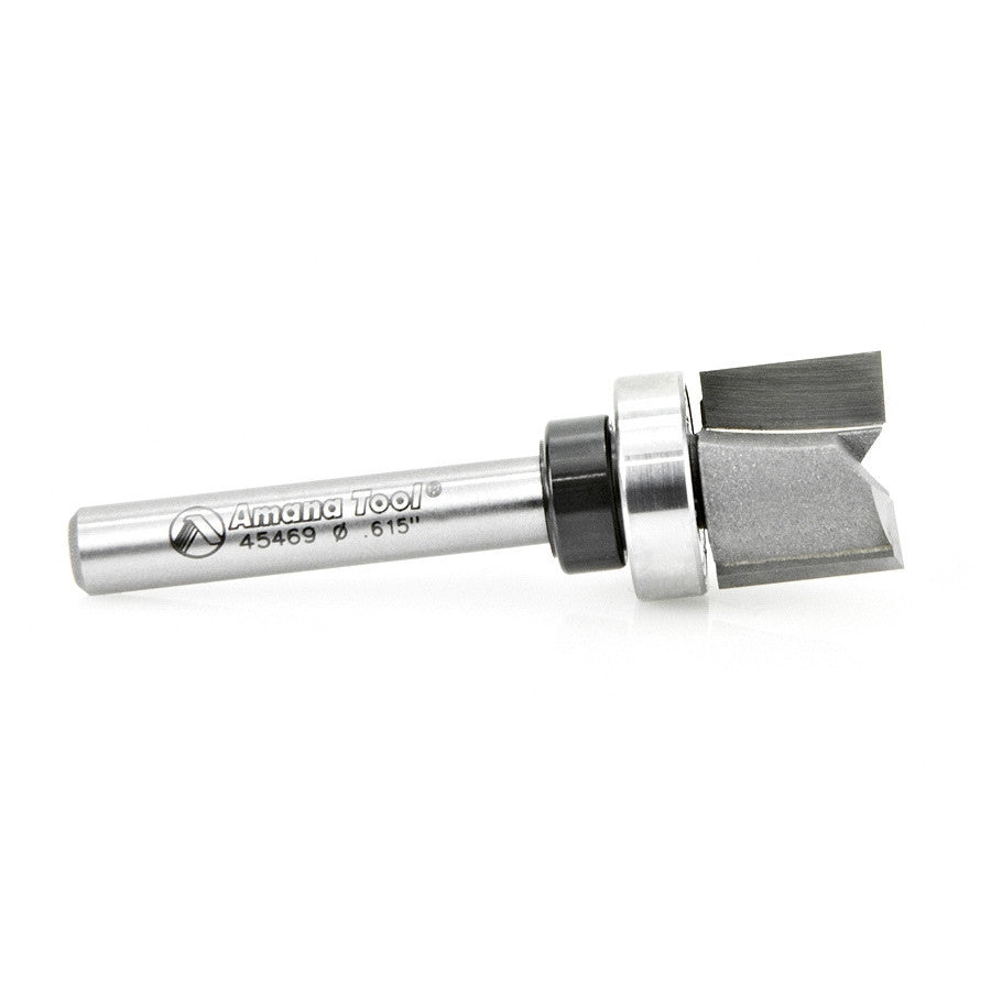 Amana Tool - 45469 - PLUNGE BIT W/ UPPER BALL BRG.