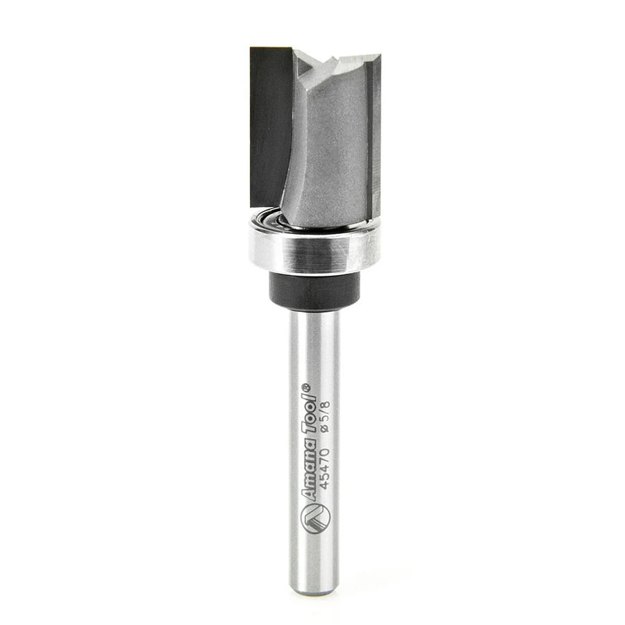 Amana Tool - 45470 - PLUNGE BIT W/ UPPER BALL BRG.
