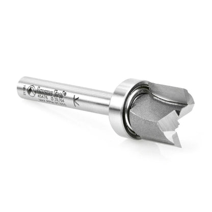 Amana Tool - 45476 - .615"X 1/2"PLUNGE 1/4"SHK W/BB