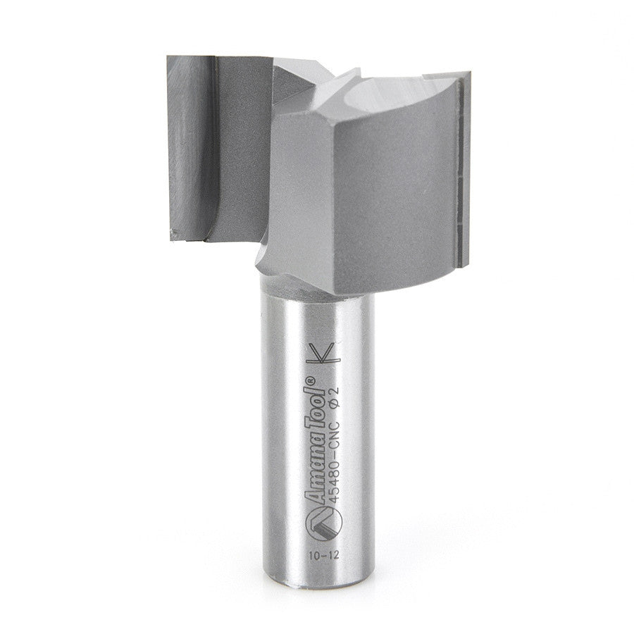 Amana Tool - 45480-CNC - 2 FLUTE 2"DIA. 3/4 SHANK  CNC