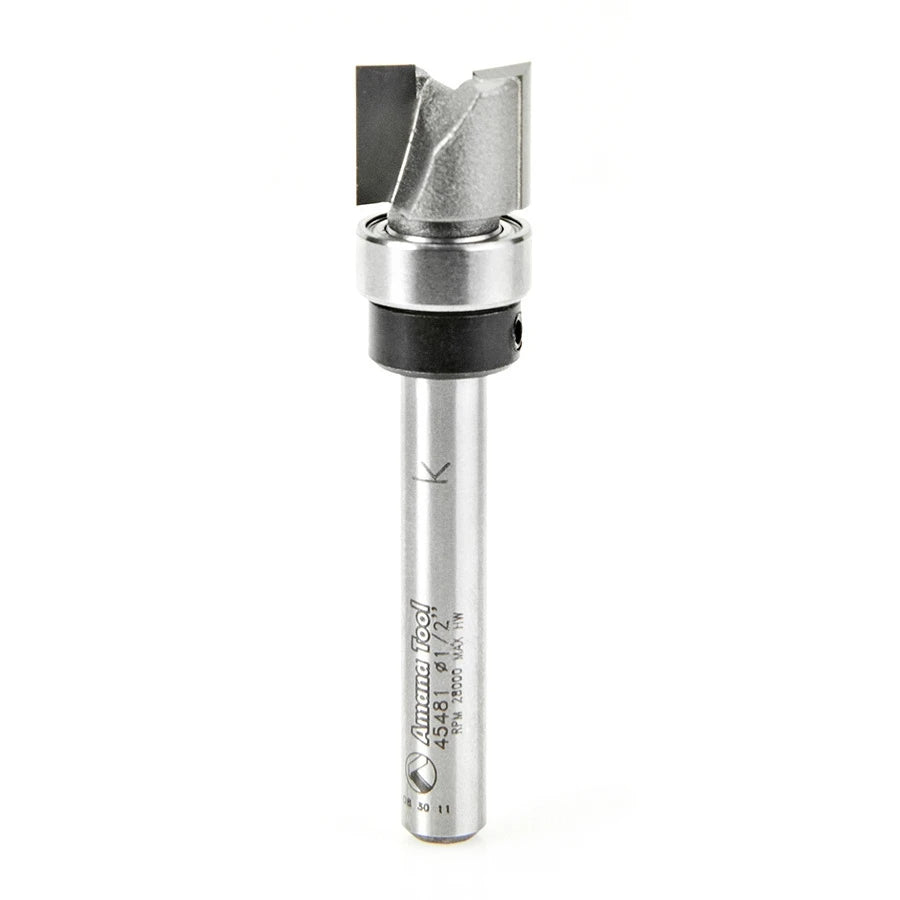Amana Tool - 45481 - PLUNGE 1/2 DIA UPPER BB 1/4SHK