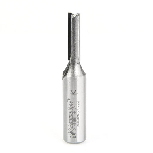 Amana Tool - 45486 - 2 FLUTE 1/4 DIAMETER 1/2 SHANK