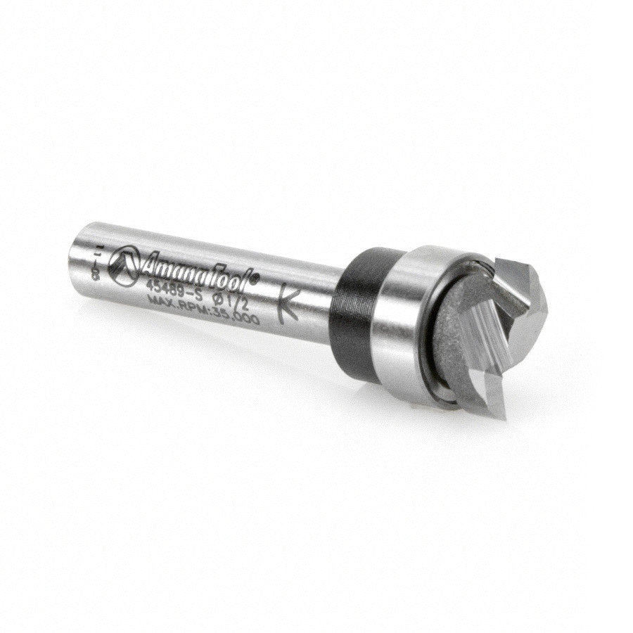 Amana Tool - 45489-S - TEMPLATE W/ UPPER BB 1/2 X 1/8