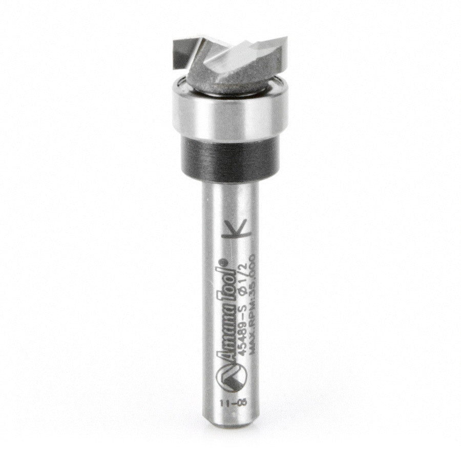 Amana Tool - 45489-S - TEMPLATE W/ UPPER BB 1/2 X 1/8