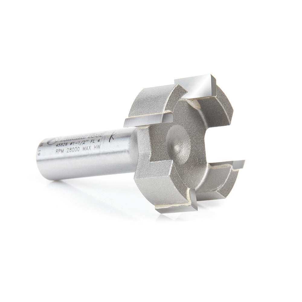 Amana Tool - 45526 - 1-1/2" 4FL SURFACING 1/2"SHANK
