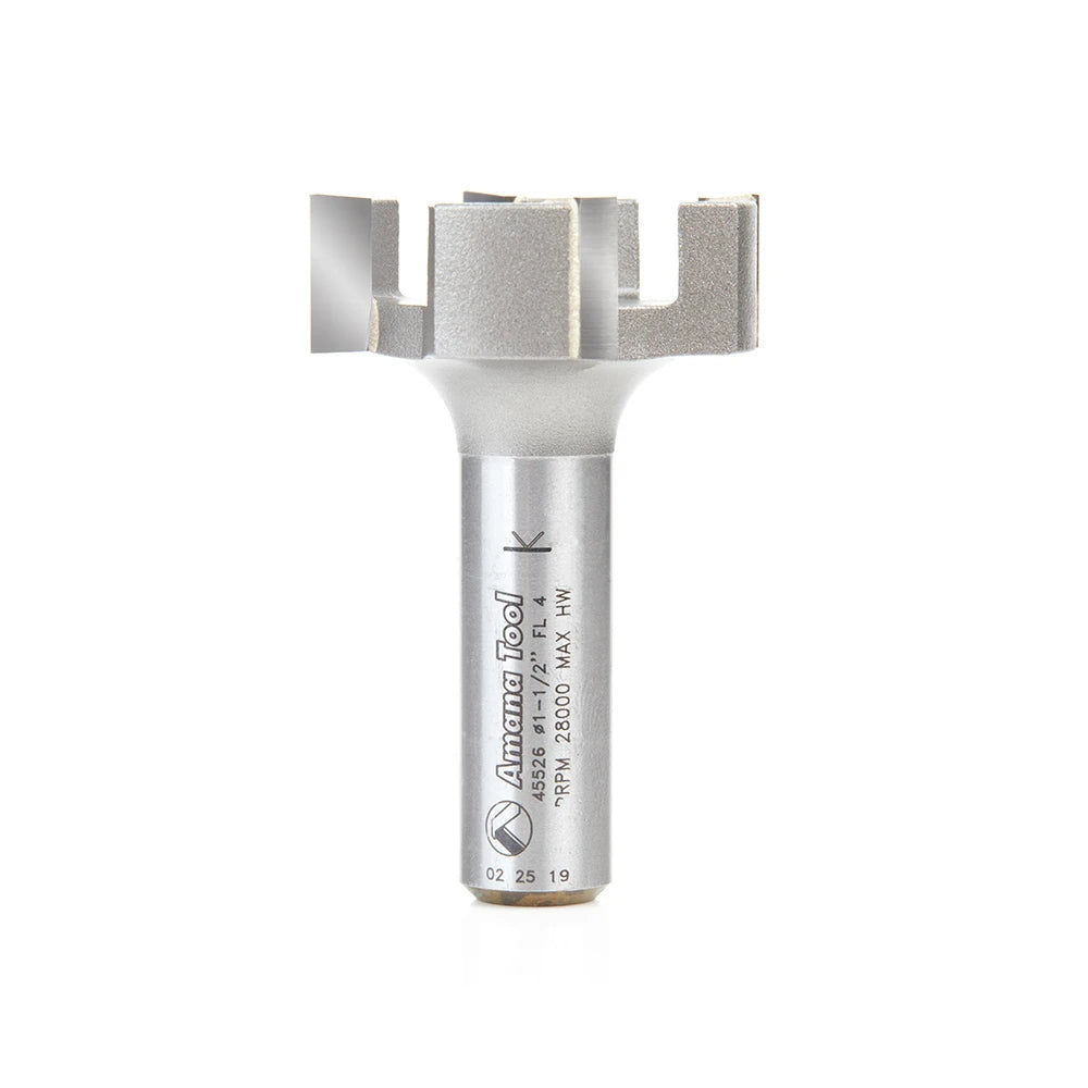 Amana Tool - 45526 - 1-1/2" 4FL SURFACING 1/2"SHANK