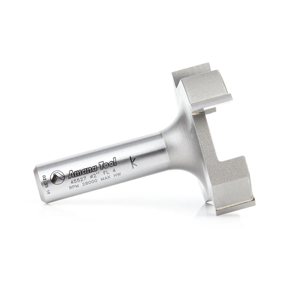 Amana Tool - 45527 - 2"D 4FL SURFACING 1/2" SHANK