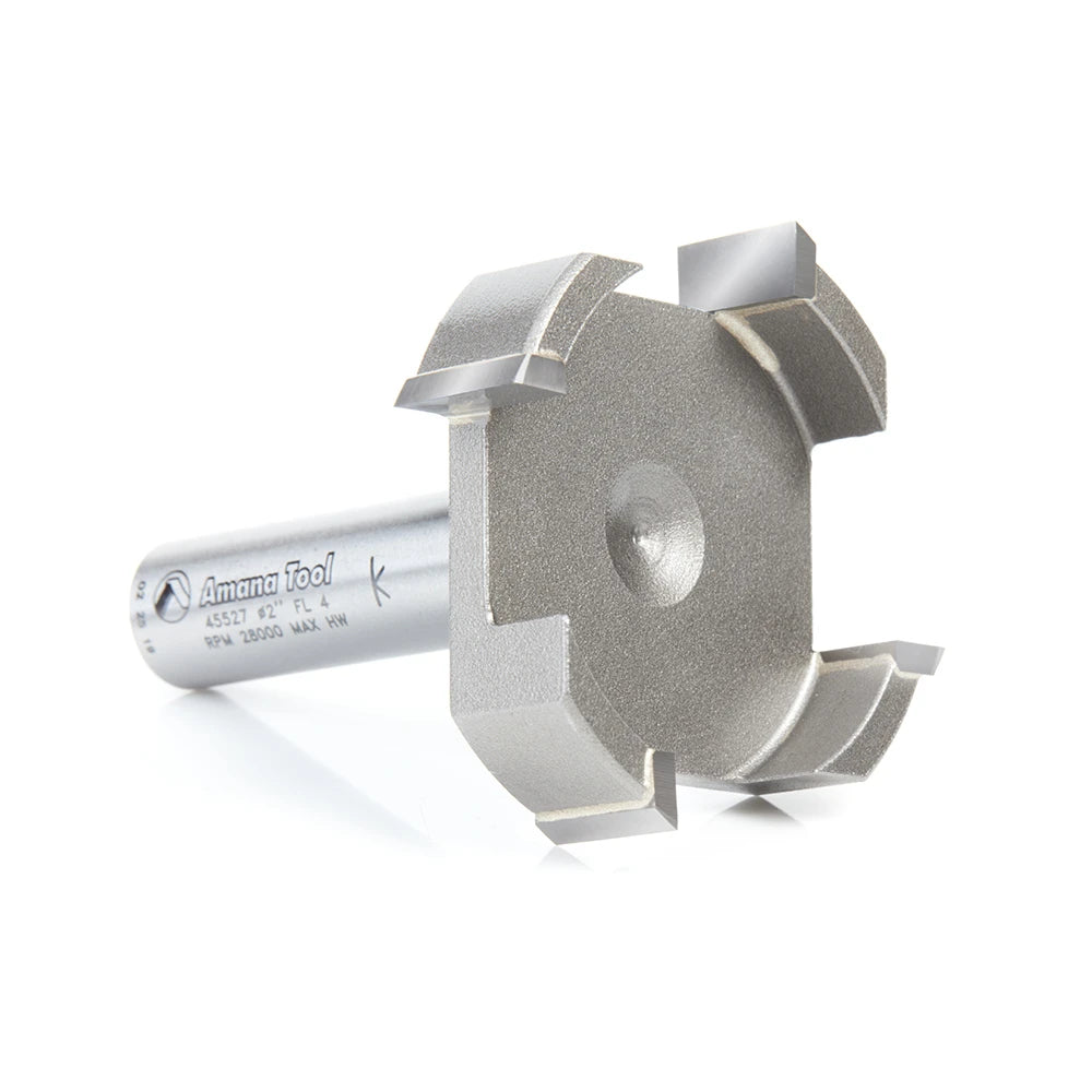 Amana Tool - 45527 - 2"D 4FL SURFACING 1/2" SHANK