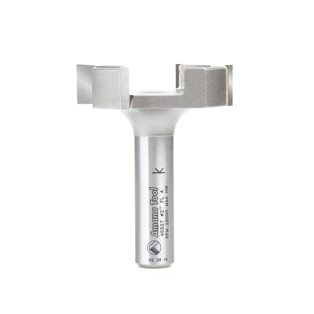 Amana Tool - 45527 - 2"D 4FL SURFACING 1/2" SHANK