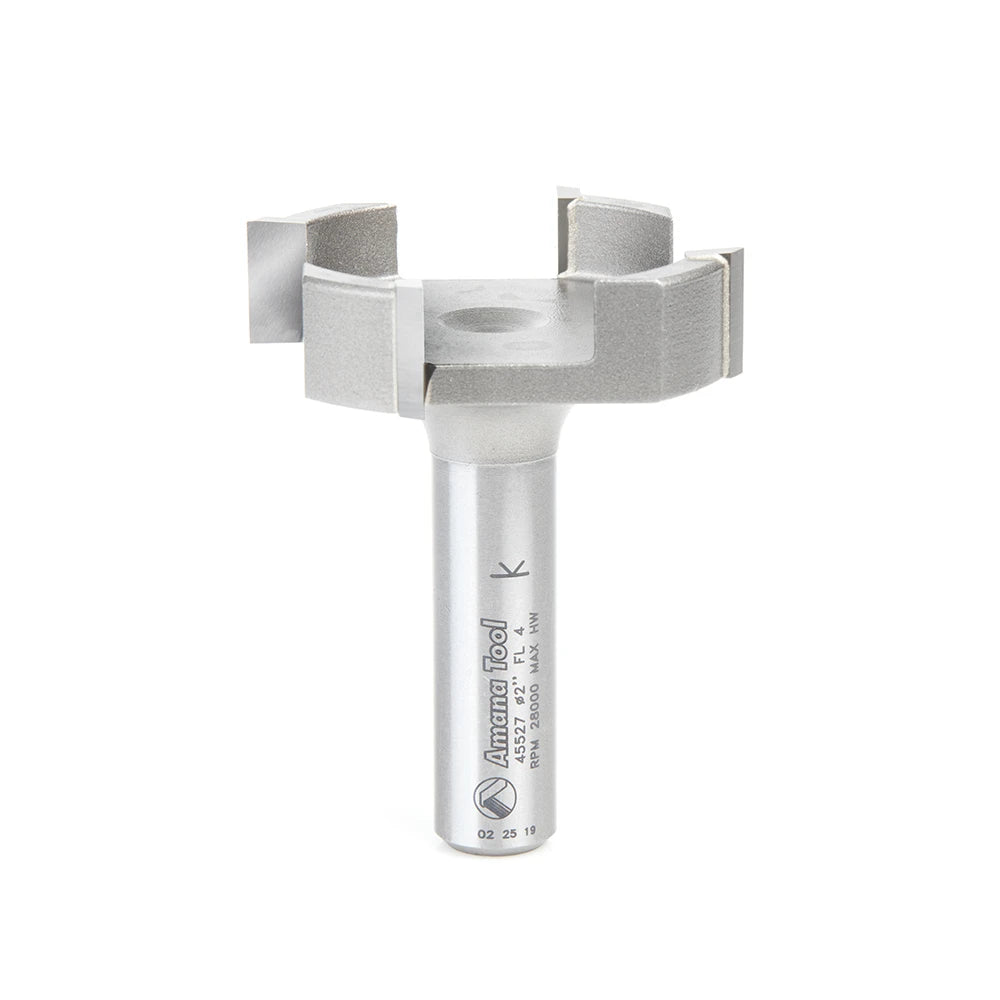 Amana Tool - 45527 - 2"D 4FL SURFACING 1/2" SHANK