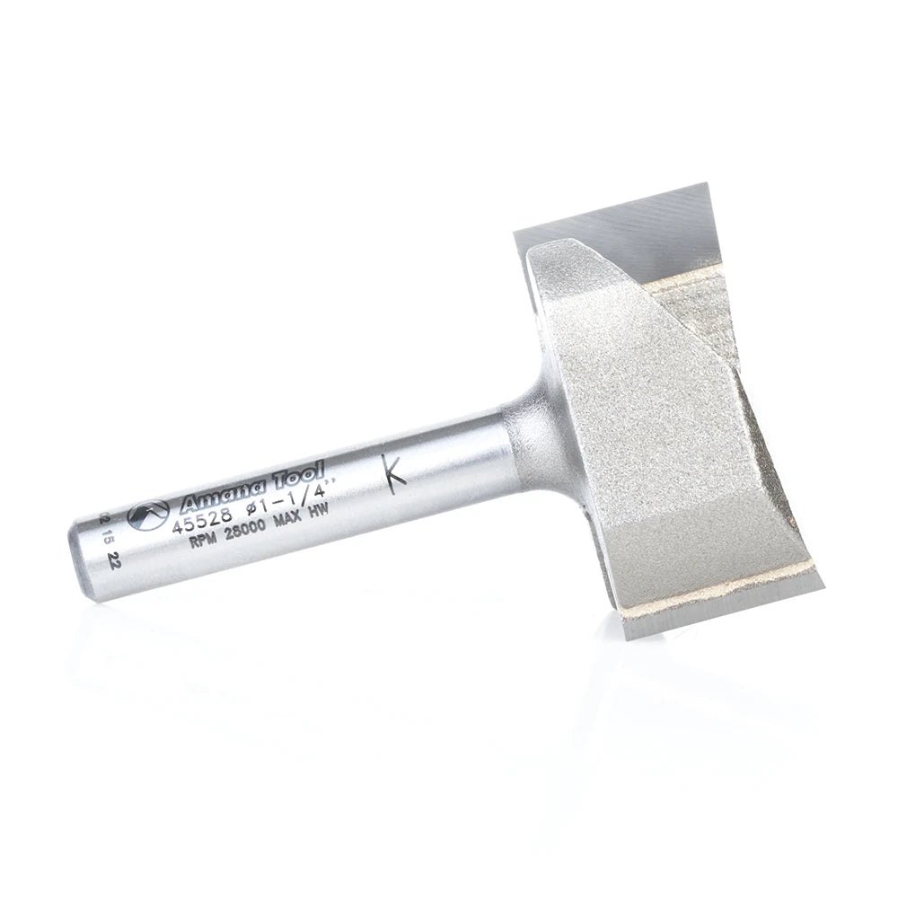 Amana Tool - 45528 - 1-1/4"D 2FL SURFACING 1/2" SHK