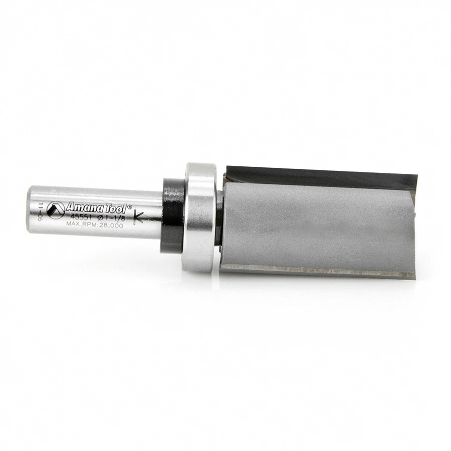 Amana Tool - 45551 - TEMPLATE BIT 1-1/8"DIA x 2"CL