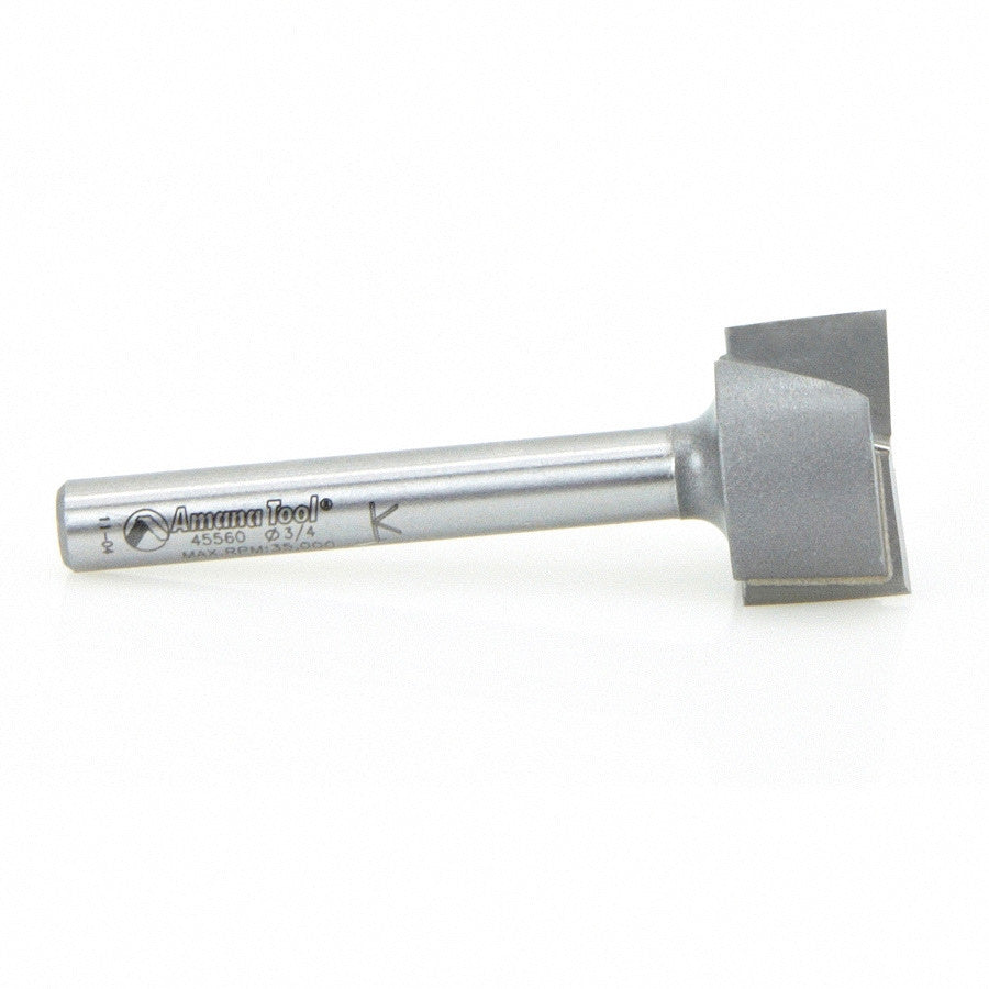 Amana Tool - 45560 - BOTTOM CLEANING BIT 1/4 SHANK