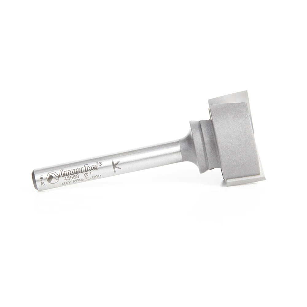 Amana Tool - 45568 - BOTTOM CLEANING 1"D x 1/4 SHK