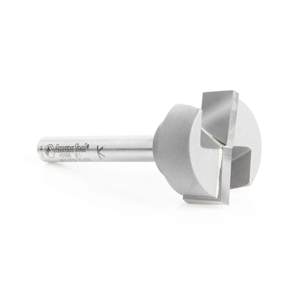 Amana Tool - 45568 - BOTTOM CLEANING 1"D x 1/4 SHK
