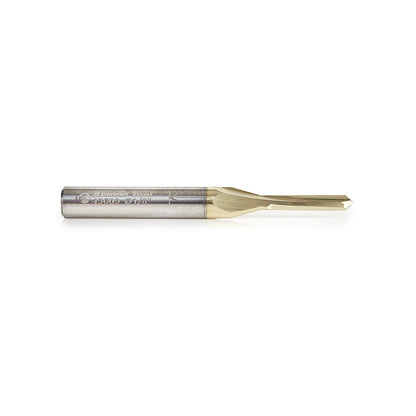 Amana Tool - 45609 - 1/8"Dx1/4" ZrN 90D 2FL VGROOVE